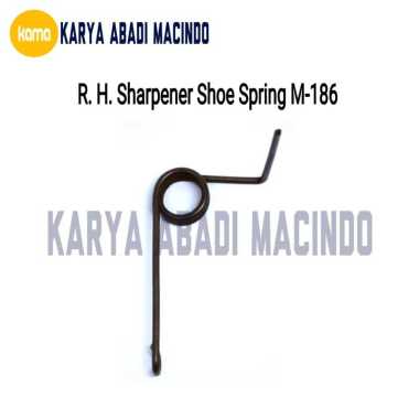 R. H SHARPENER SHOE SPRING M-186 & L. H SHARPENER SHOE SPRING M-187 MESIN POTONG KM M-187