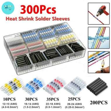 Selang Bakar Isolasi Sambungan Heat Shrink Waterproof 300 PCS
