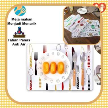 TATAKAN MEJA MAKAN, TATAKAN PIRING, TATAKAN PIRING MEJA MAKAN DAPUR