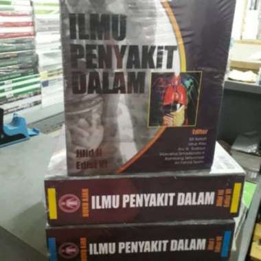 Buku Ajar Ilmu Penyakit Dalam ( Ipd) Ui 1 Set Isi 3 Buku