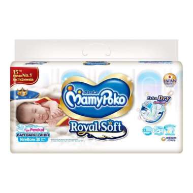 Mamypoko Royal Soft New Born-S NB 30