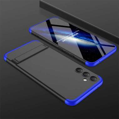 Casing Samsung A34 5G Case Samsung A34 5G Fullcover Kickstand Black
