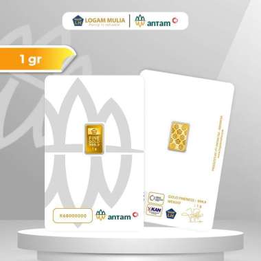 Flash Sale - Emas ANTAM Logam Mulia Certicard - 1 gr (TTS)