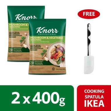 Knorr Mushroom &amp; Vegetable Seasoning 400 g Twinpack Free Spatula IKEA