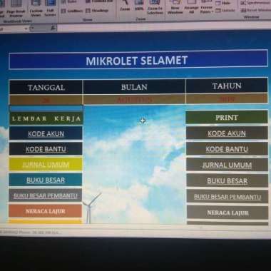 Software Program Aplikasi Excel Akuntansi