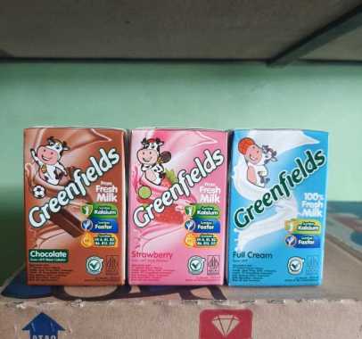 Susu Greenfields UHT 105 ml [KARTON] Mix Rasa