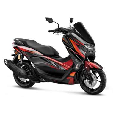 Stiker Full body Decal Nmax OLD 2015-2019 NEW 2020-2023 Grafis 7 OLD NMAX Hitam