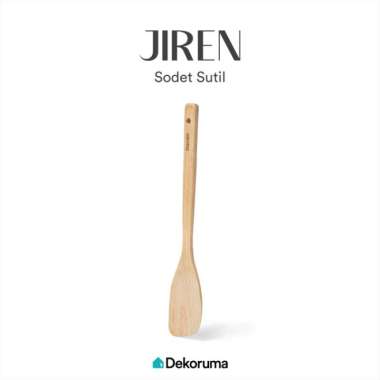 Dekoruma JIREN Sodet Sutil Kayu Mahoni 35 cm / Spatula