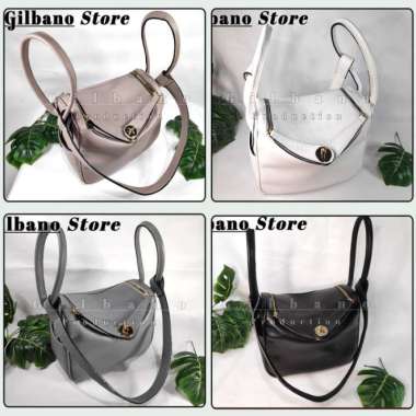 Bossindo Size M Lindi Tas Wanita Kulit Sapi Asli ORIGINAL Garut GLB014 S Hitam