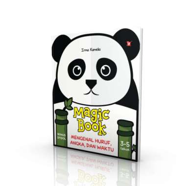 Buku Anak - Magic Book Mengenal Huruf, Angka Dan Waktu