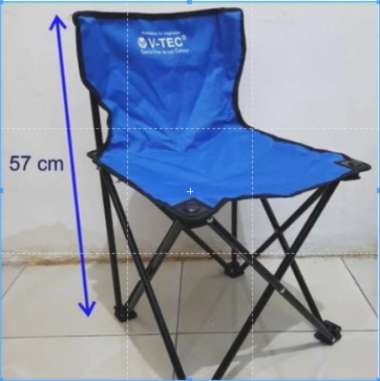 Kursi Lipat Medium V-tec / V-Tec Kursi Lipat Medium Ukuran 57 x 30 cm