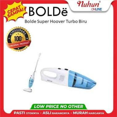 BOLDe Vacuum Cleaner Super Hoover Turbo - Biru
