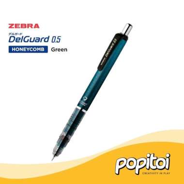Zebra Delguard Mechanical Pencil 0.5mm Honeycomb Green