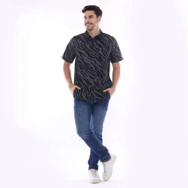 Juice Ematic Kemeja Lengan Pendek Pria Tierklou Planet Surf M