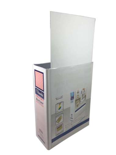 Binder Bambi Pipe Binder A4 80 mm, Binder Bambi 1178M 07