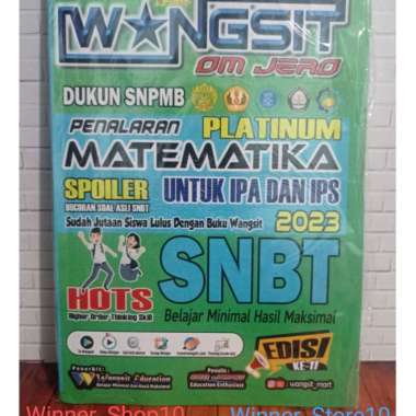 Buku Penalaran Matematika Tps Snbt 2023||Ori Wangsit+Bonus Group Bljar
