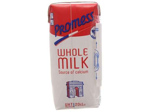 PROMESS WHOLE MILK UHT 200ML