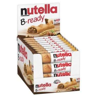 Coklat import | Eceran Nutella Ferrero B ready halal coklat hazelnut ( ds bgr )