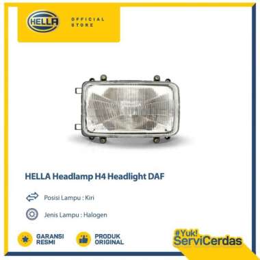 Headlamp Mobil Hella H4 Headlight DAF - Lampu Depan Mobil