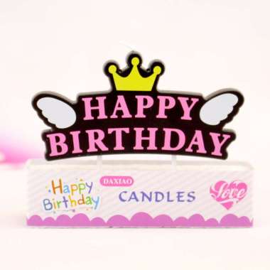 aiGooTan - LILIN KARTUN - Candle Birthday Party Pesta Ultah Aesthetic Lucu Dino Ulang Tahun Astetik 