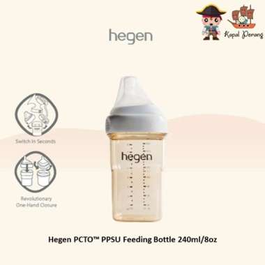 Hegen PCTO™ 240ml/8oz Feeding Bottle PPSU