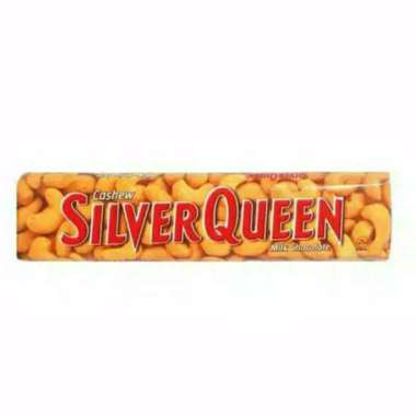 Coklat Silver Queen Cashew 65 gram.