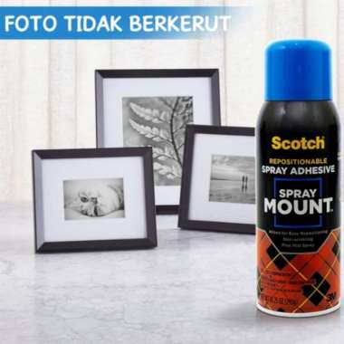 lem spray mount 3m new - lem kertas Multicolor