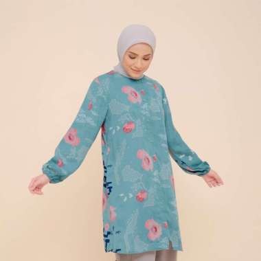 ZM Zaskia Mecca - Wyta Pine Tunik - Romansa Khatulistiwa - Raflesia Multicolor