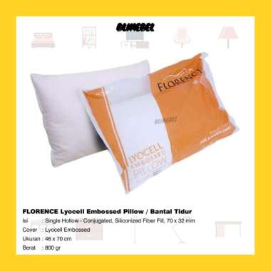 [Packing Kempes] Florence Lyocell Embossed Pillow / Bantal Tidur