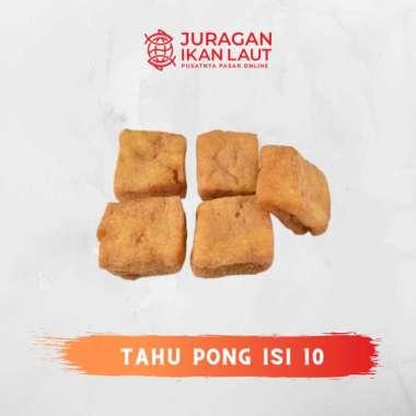 Tahu Pong Coklat Mentah Berkualitas - Isi 10