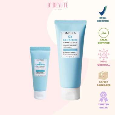 Skintific 5X Ceramide Low pH Cleanser 80ml