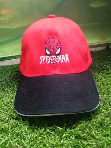 TOPI ANAK PREMIUM LOGO SPIDERMAN