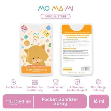 Momami Pocket Sanitizer 18ml - Sanitizer Bayi & Anak Cat