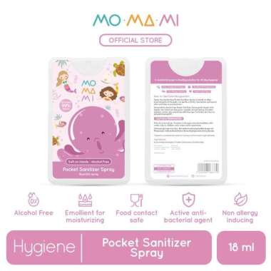 Momami Pocket Sanitizer 18ml - Sanitizer Bayi & Anak Octopus