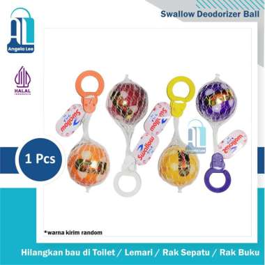 Swallow Ball Kamper Gantung Kapur Barus Toilet Usir Bau & Jamur 150gr