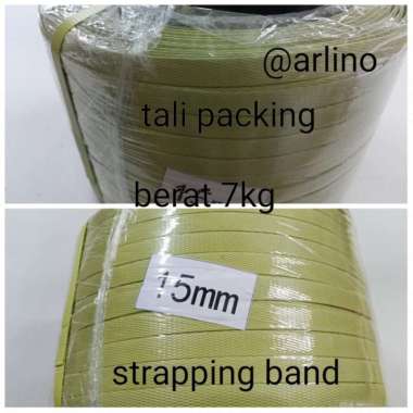 tali plastik strapping band tali packing tali klem 7kg Multicolor