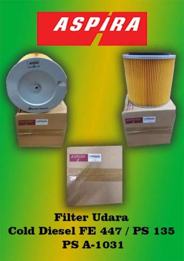 Filter Udara Cold Diesel FE 447 / PS 135 PS A-1031 Aspira 66527