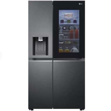 KULKAS LG GCX257CQEW KULKAS SIDE BY SIDE INVERTER GC-X257CQEW GCX257 GC-X257 257CQEW