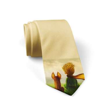 JAPANESE ANIME BOY TIE - DASI MANUAL dasi korea dasi anime dasi cosplay YELLOW LONELY FOX