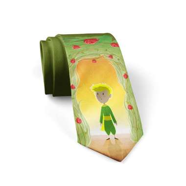 JAPANESE ANIME BOY TIE - DASI MANUAL dasi korea dasi anime dasi cosplay GREEN ROSE GRADEN