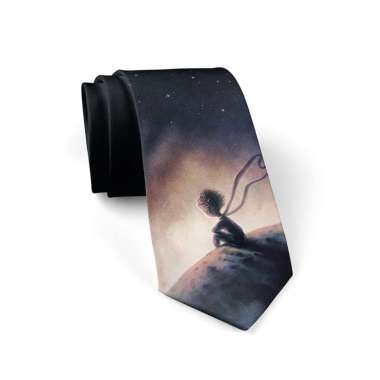 JAPANESE ANIME BOY TIE - DASI MANUAL dasi korea dasi anime dasi cosplay BLACK LONELY NIGHT