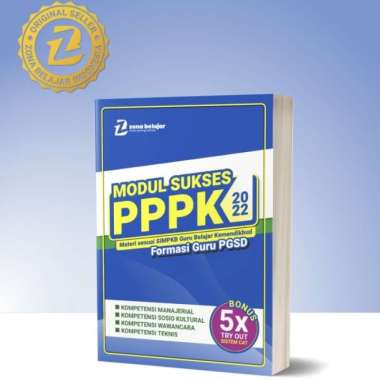 Modul Sukses PPPK 2022 Formasi Guru SD/PGSD (Free 5x TO CAT) Multicolor