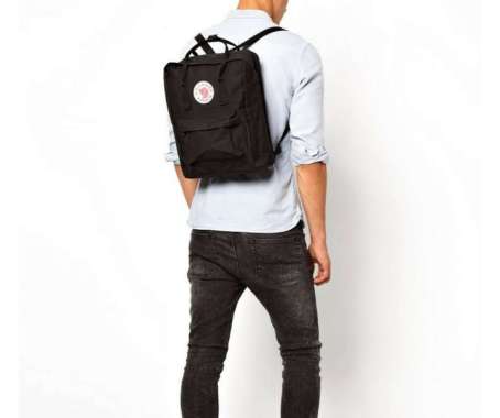 Tas Ransel Kanken Classic ORIGINAL Black Backpack