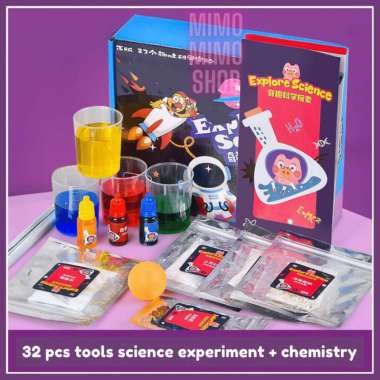 mainan edukasi siens anak / kids diy science kit toys