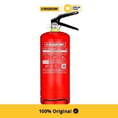 Krisbow Fire Extinguisher Alat Pemadam Api Powder 1 Kg Srfx1