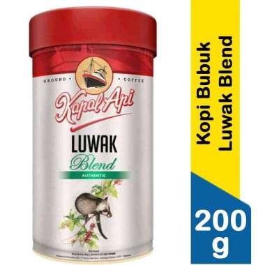 Promo Harga Kapal Api Blend Luwak Blend 200 gr - Blibli