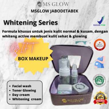 Ms Glow Paket Whitening / Skincare Ms Glow