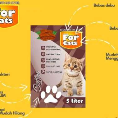 Pasir Kucing For Cats 5 Liter