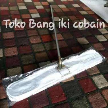 Pel Lantai Lobby 80cm Alat Pel Lantai Lobby Pelan Gagang Alumunium set