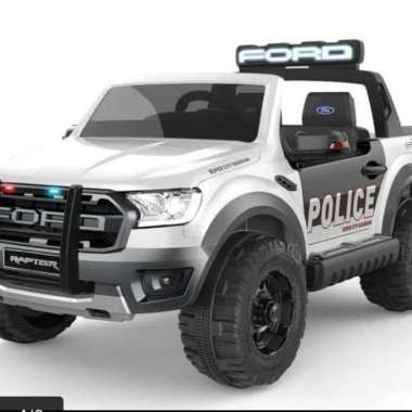 Kidstime Ford Ranger F150 Raptor polisi Putih